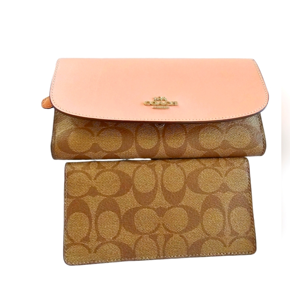 Compact Wallet, Blush Pink